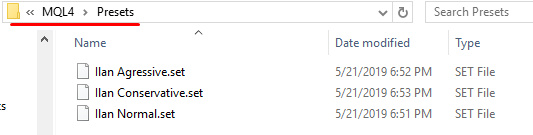 «Open Data Folder»